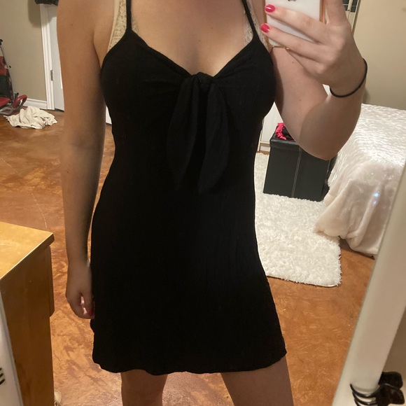 Black summer dress - Picture 3 of 3